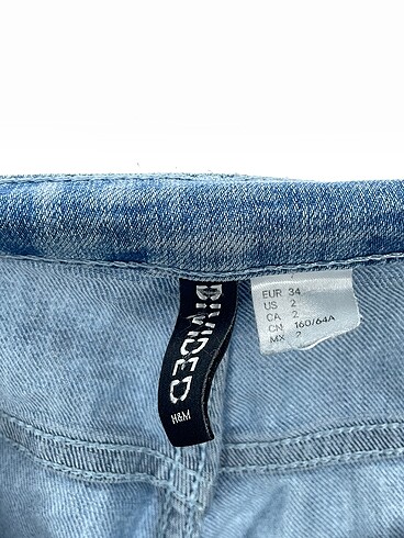 34 Beden mavi Renk H&M Jean / Kot %70 İndirimli.