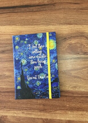 Wincent vangogh lastikli ajanda