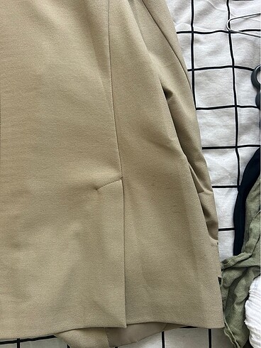 34 Beden camel Renk Blazer takım
