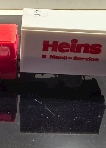 Kırmızı Helns Oyuncak Kamyon 1/87