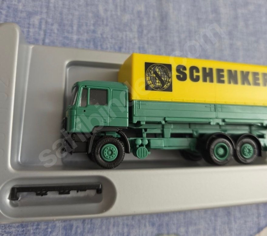 man tır kamyon schenker 1/87 ölçek - Görsel 2