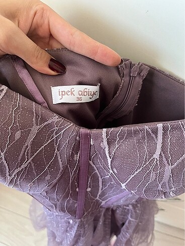 Kısa abiye elbise - Görsel 5