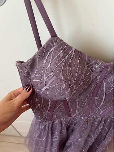 Kısa abiye elbise - Görsel 6