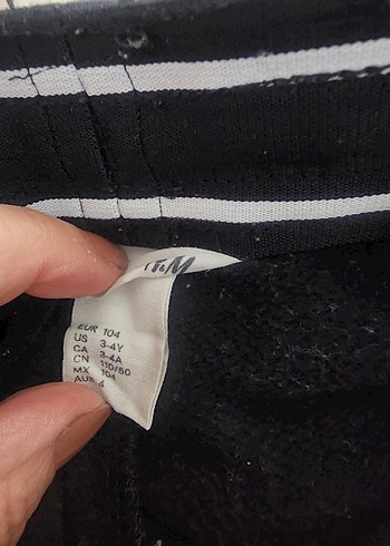 Erkek Siyah Kemerli İnce Kesim Eşofman Altı - Görsel 3