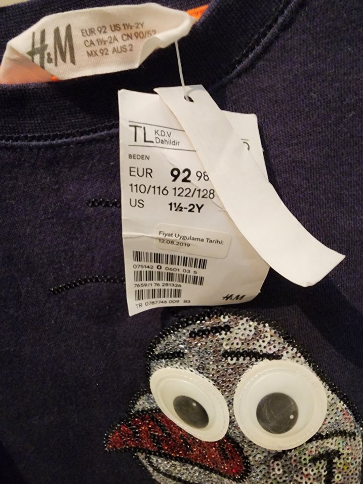 Mavi Baskılı Erkek Çocuk Sweatshirt - Görsel 2