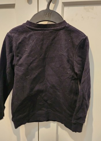 Siyah Erkek Çocuk Baskılı Sweatshirt - Görsel 4