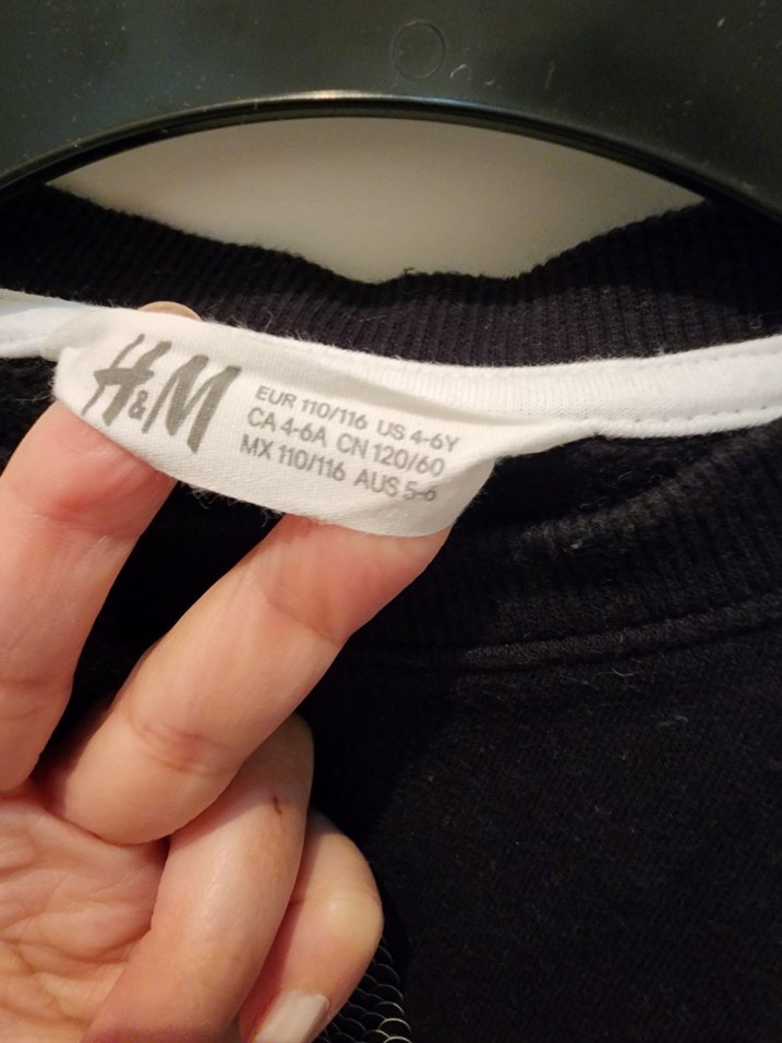 Siyah Erkek Çocuk Baskılı Sweatshirt - Görsel 5