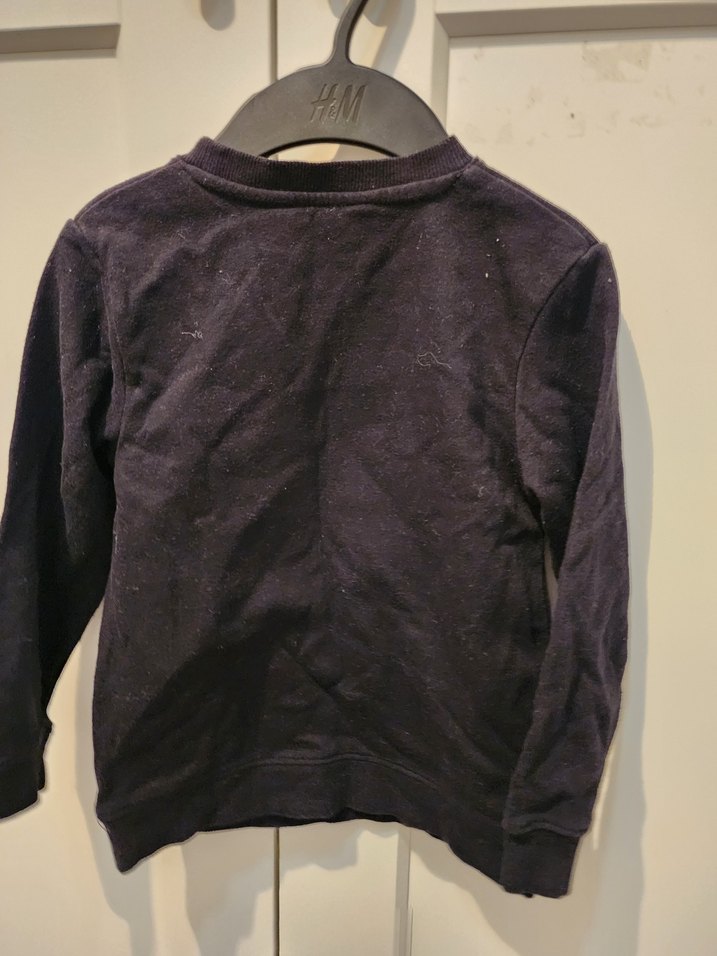 Siyah Erkek Çocuk Baskılı Sweatshirt - Görsel 4