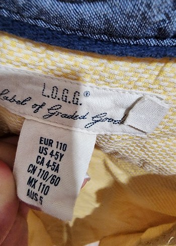 H&M Bej Erkek Çocuk Keten Gömlek