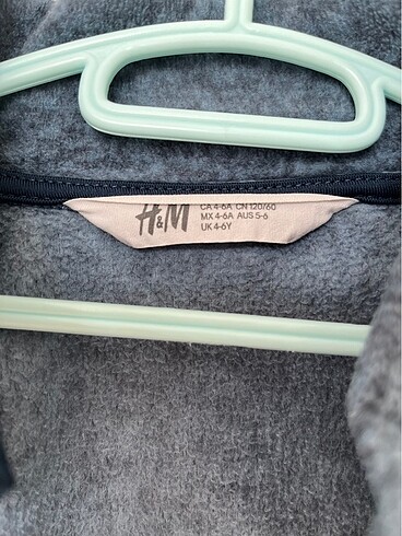 H&M H&M erkek çocuk polar ceket