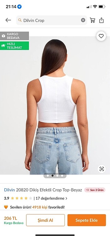 Dilvin crop top