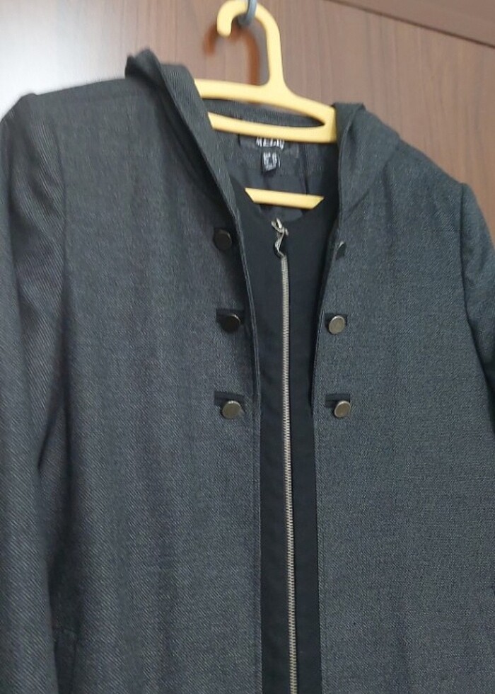 Kapşonlu pardesu  - Görsel 4