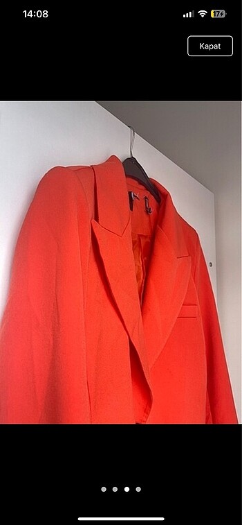 m Beden Blazer ceket sorunsuz