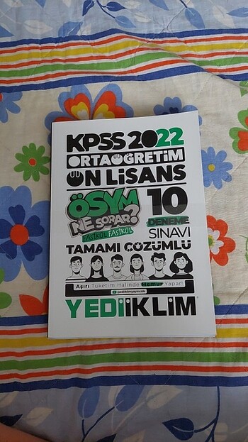 Yediiklim Kpss 10 Deneme Sınavı 