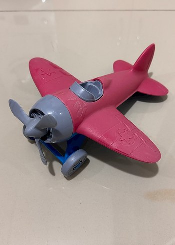 Pembe Oyuncak Uçak Araba - Görsel 2