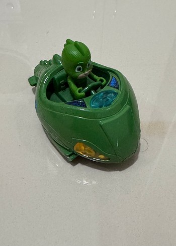 Yeşil Figürlü Oyuncak Araç - Görsel 2