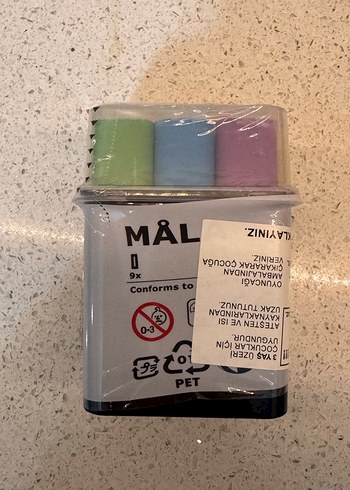 IKEA Marka Beyaz Çocuk Yazı Tahtası ve Raf - Görsel 3