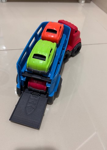 Renkli Oyuncak Kamyon ve Arabalar Seti - Görsel 3