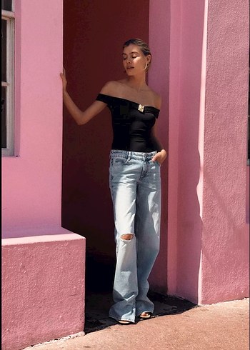 Zara Zara Bant Tipi Poliamid Body