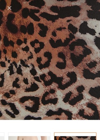 xs Beden Zara Model Leopar Midi Etek