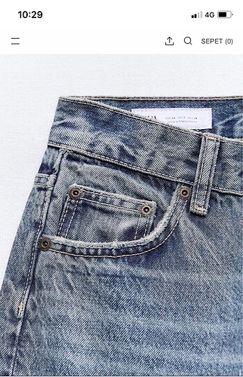 34 Beden bershka jean