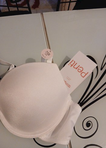 Beyaz Mini Parisian Tarzı Sütyen - Görsel 2