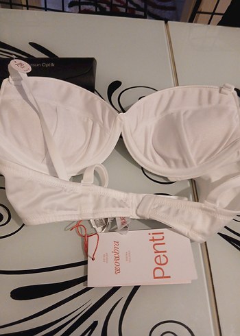 Beyaz Mini Parisian Tarzı Sütyen - Görsel 3