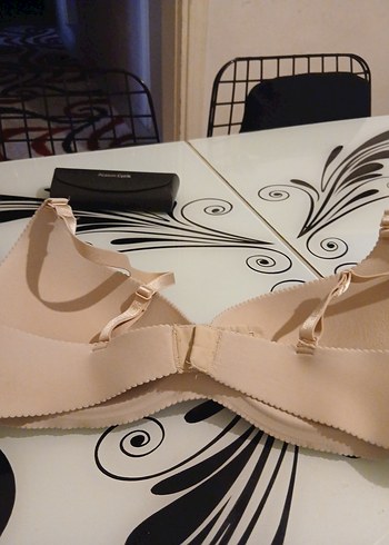 Bej Düz Midi Sütyen - Görsel 2