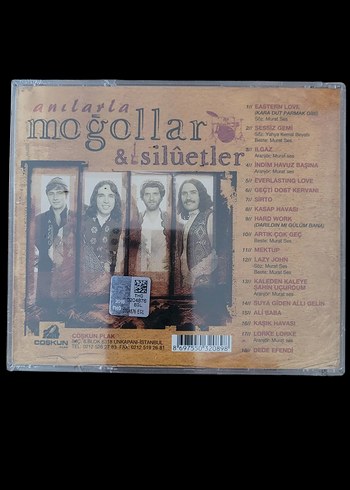 Anılarla Moğollar & Silüetler CD Jelatininde - Görsel 2