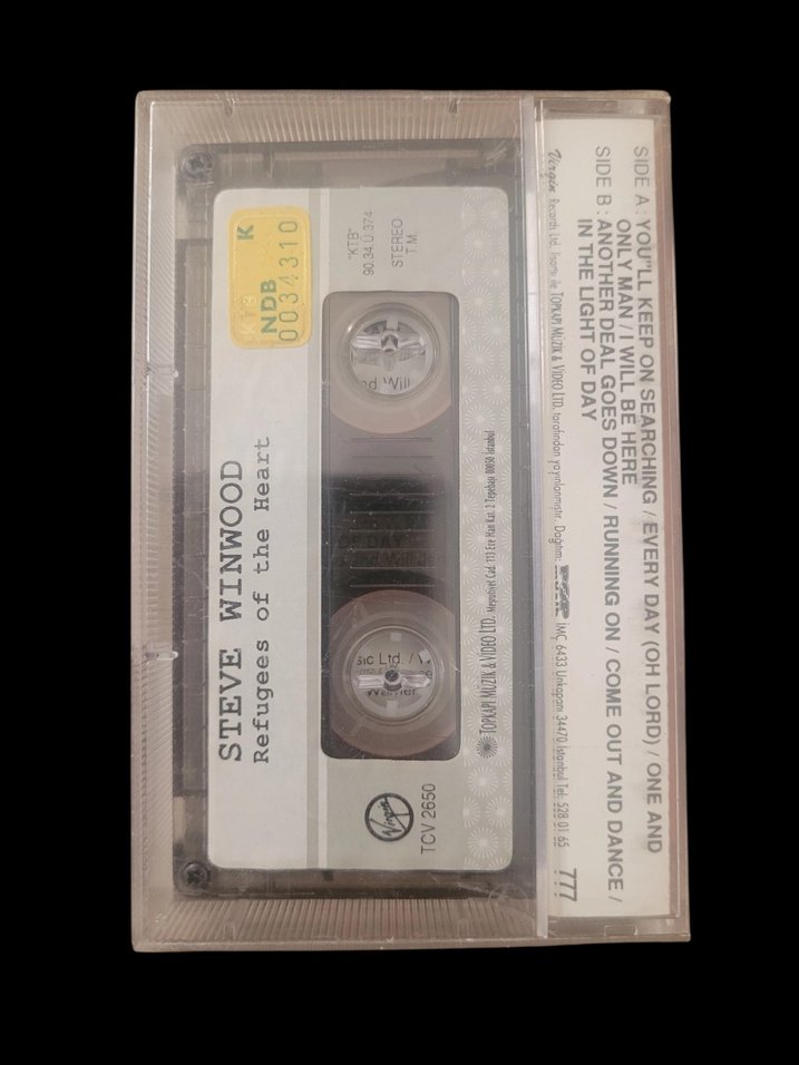 Steve Winwood - Refugees of the Heart Kaset - Görsel 2