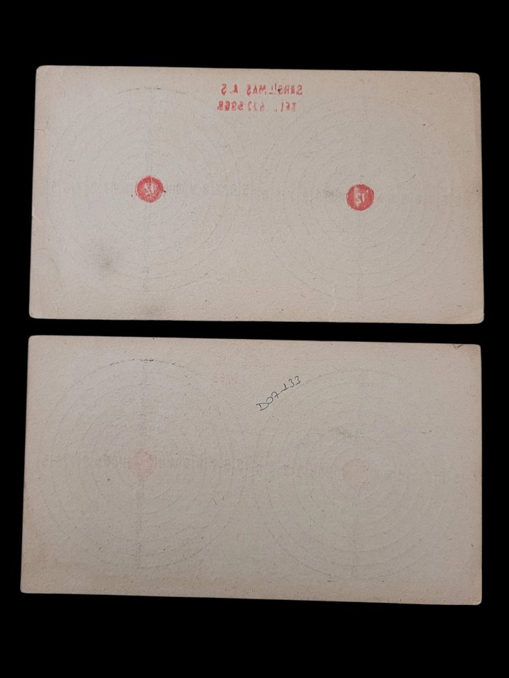 1970'li Yıllar Sarsılmaz A.Ş. Atış Hedef Kartonu - Görsel 2