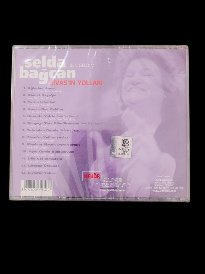 Selda Bağcan - Svasın Yolları CD Jelatininde - Görsel 2