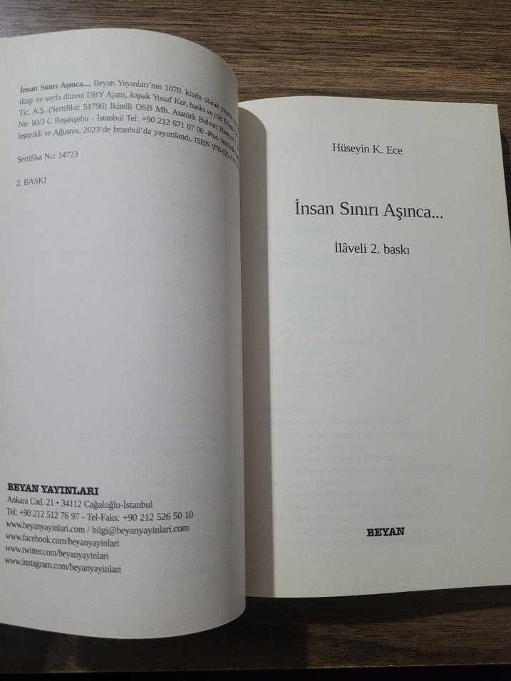 İnsan Sınırı Aşınca - Hüseyin K. Ece - Görsel 3