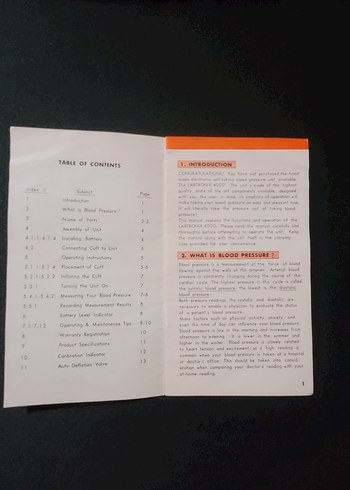 LABTRONIX 4000 Tansiyon Aleti Kılavuzu - Görsel 2