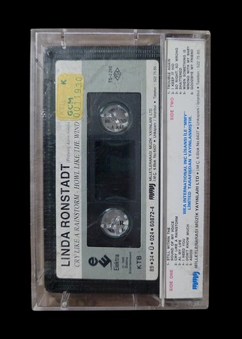 Linda Ronstadt - Cry Like a Rainstorm Kaset - Görsel 2