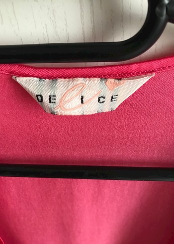 Parlak Pembe Midi Kadın Gecelik Takımı - Görsel 2