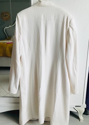 Uzun kadın ceket - Görsel 4