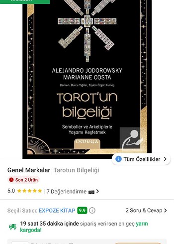 Alejandro Jodorowsky - Tarot'un Bilgeliği