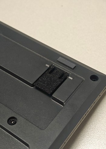 3d Baskı Logitech Klavye Alt ayak desteği parçası - Görsel 3