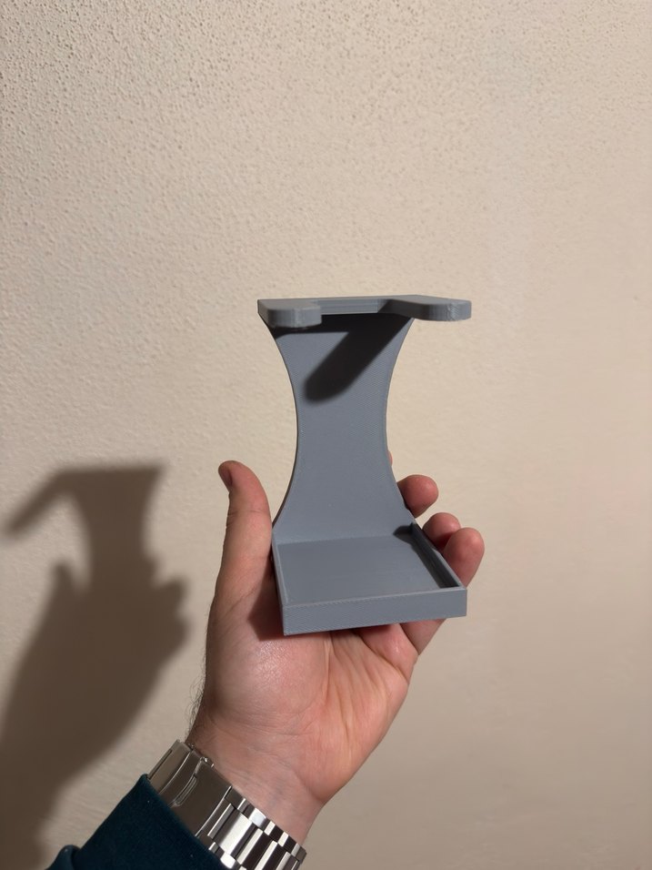 3d baskı Tıraş Köpüğü Fırçası Standı aparatı - Görsel 5