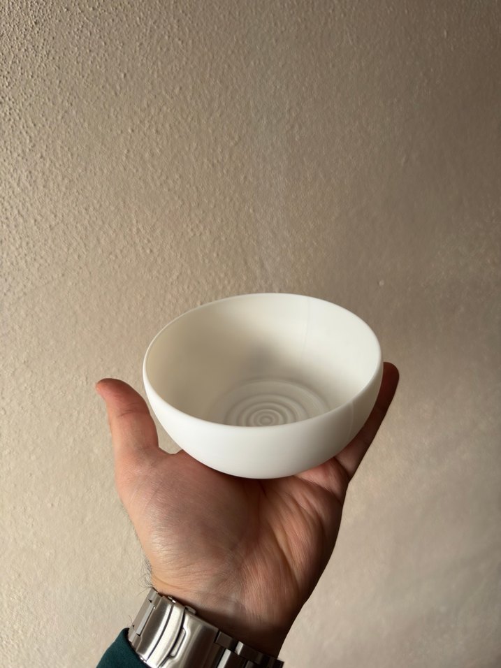 3d Baskı Tıraş Köpüğü yapma kasesi - Görsel 3