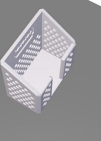 3d Tıraş Aleti Bıçak jilet koyma kutusu - Görsel 4