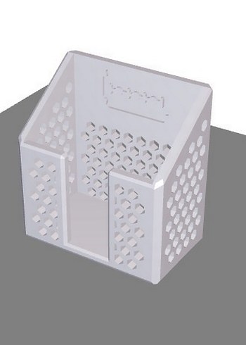 3d Tıraş Aleti Bıçak jilet koyma kutusu - Görsel 3