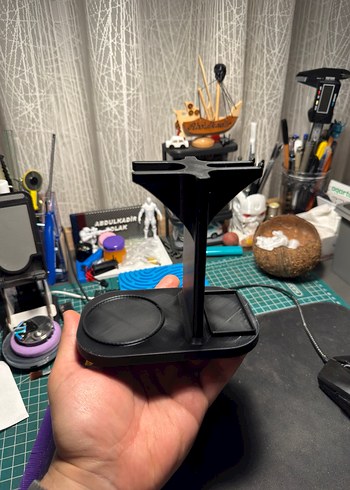 3d Tıraş Aleti ve Köpük yapma fırçası standı - Görsel 11