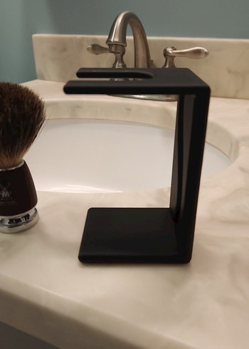 3d tıraş köpüğü sabun yapma fırçası tutma standı - Görsel 4