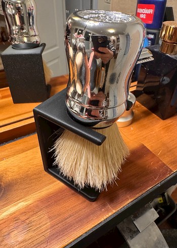 3d tıraş sabun köpük yapma fırçası standı - Görsel 2