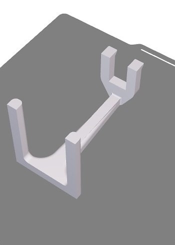 3d tıraş aleti bıçağı koyma standı aparatı - Görsel 3