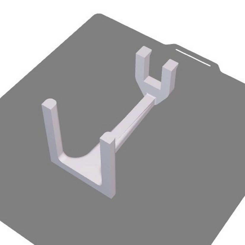3d tıraş aleti bıçağı koyma standı aparatı - Görsel 3