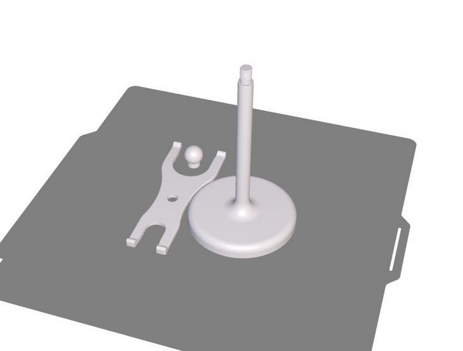 3d Tıraş Aleti ve köpük yapma fırçası tutucu stand aparatı - Görsel 4