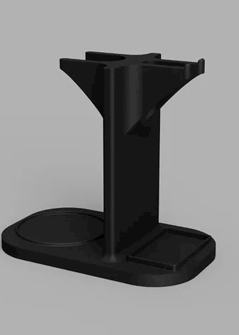 3d Tıraş Aleti bıçağı ve köpük fırçası koyma standı - Görsel 5